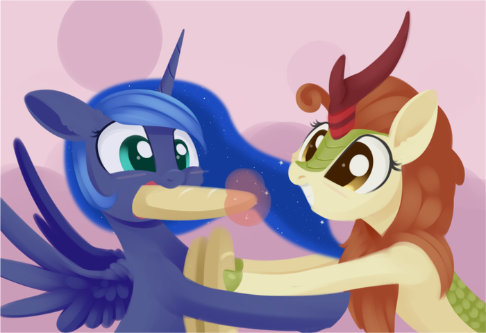 ,  ! My Little Pony, Autumn Blaze, Princess Luna, MLP Kirin