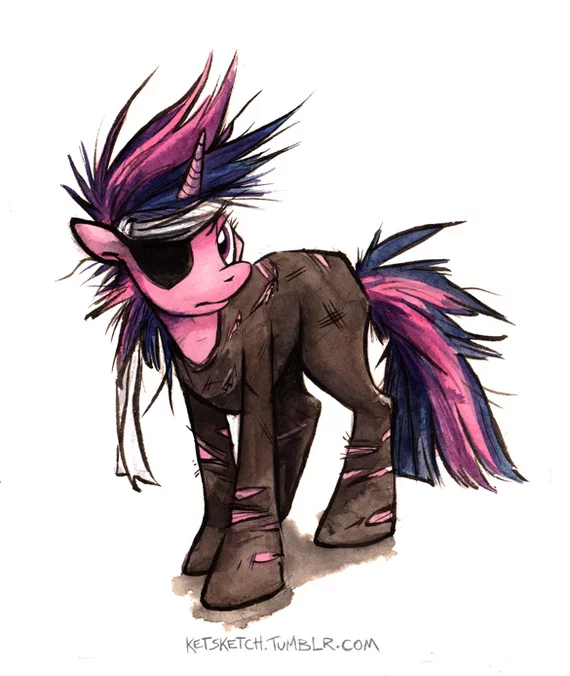 I'll be back - My Little Pony, Twilight sparkle, Kenket