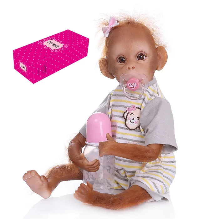 Oh, those modern toys... - Toys, Monkey, Modernity, Animal defenders, Toddlers, Children