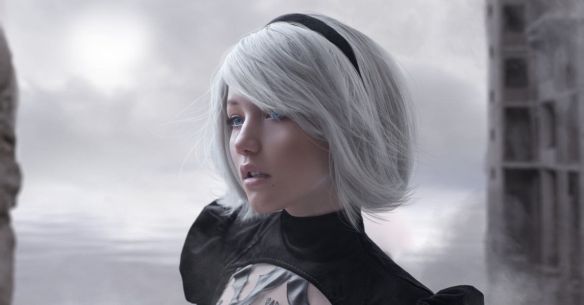 Dragon hair silent. Ниер автомата 2b. Лада Люмос 2b. Ниер автомата косплей. Косплей 2b из NIER Automata.