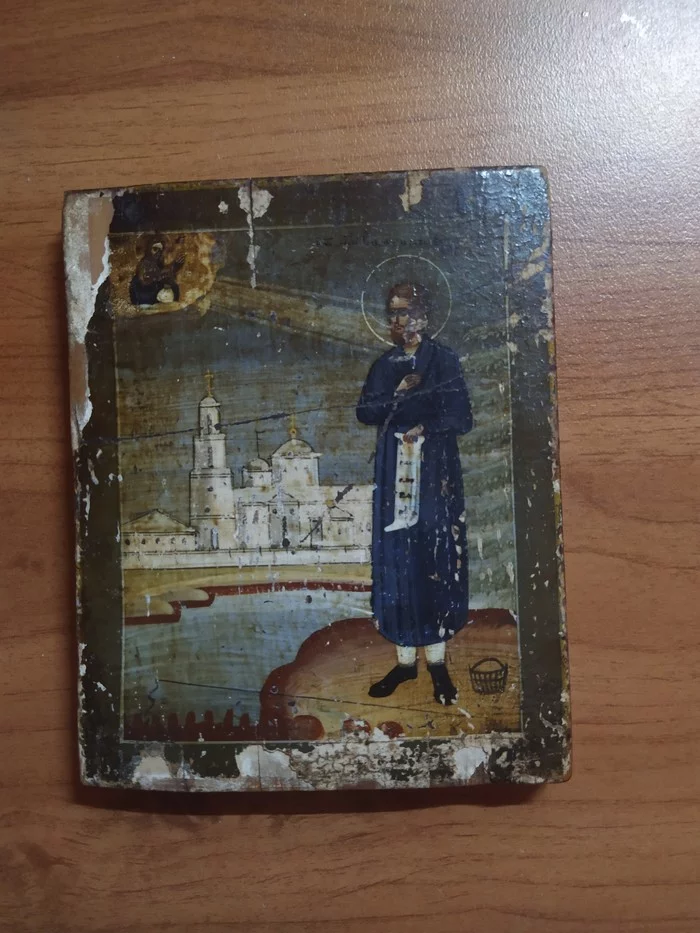 My first post is an ancient icon - My, Antique icons, Story, Antiques, Longpost, Religion, Handmade