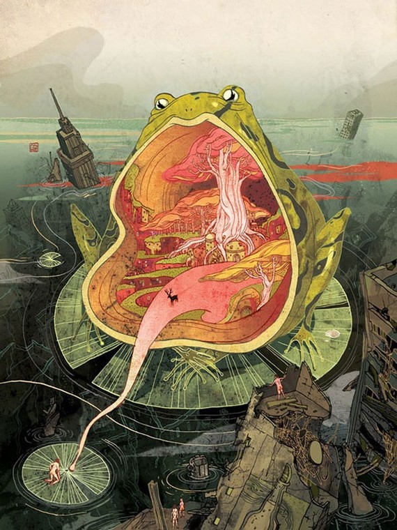 Art by Victo Ngai - Art, Drawing, A selection, Longpost