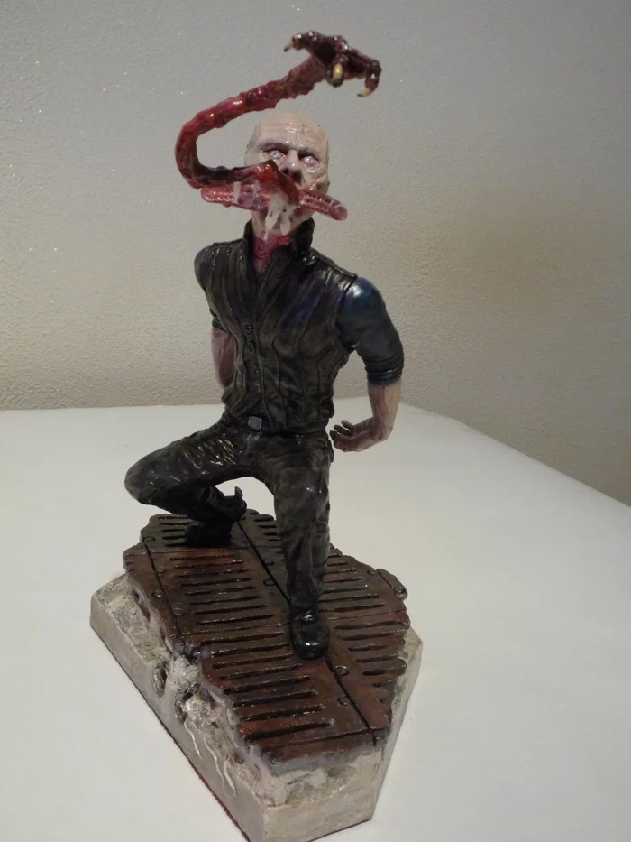 Strain /The Strain/ - My, Polymer clay, Needlework with process, Лепка, Hobby, Figurines, Strain, Longpost, Video