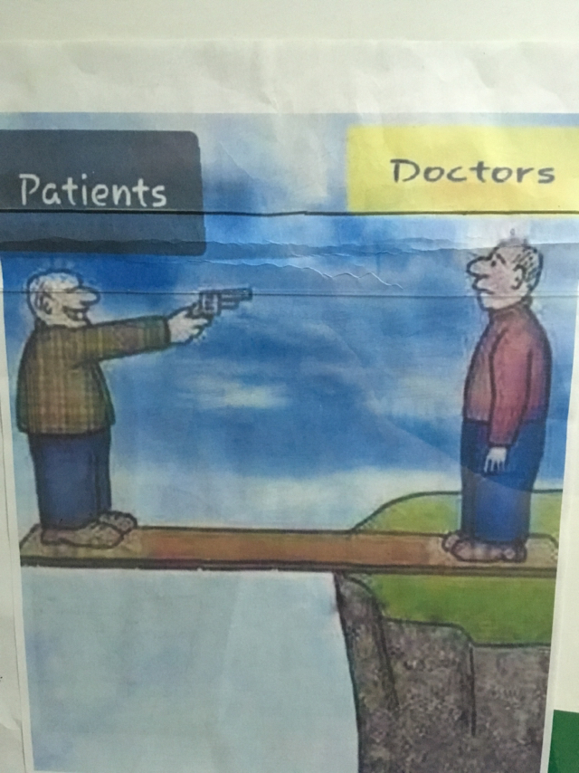 True picture - My, Doctors, Doctor's appointment, Caricature