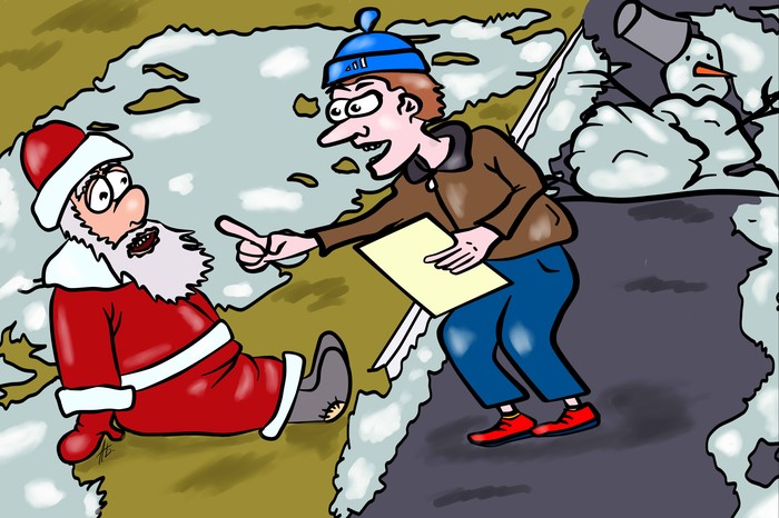 Пробный пост про нашу зиму