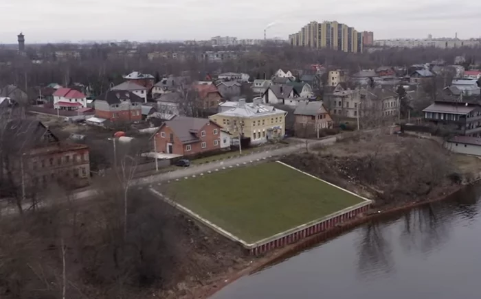 Coastline of Ust-Izhora - Shore, Drone, Ust-Izhora, Felling, Video