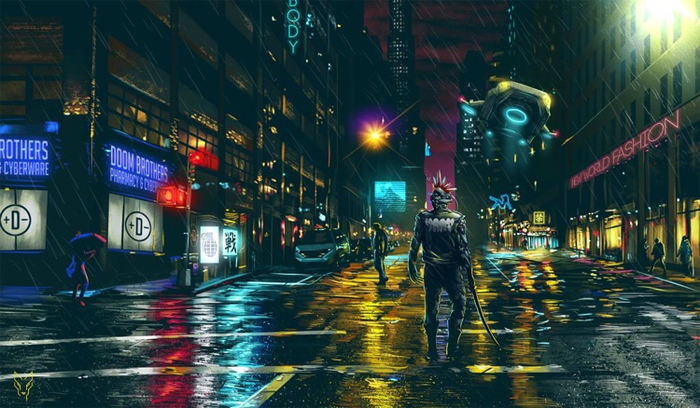 Shadowrun returns concept art