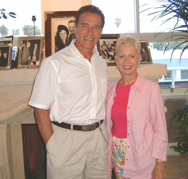 Barbara Baker and Arnold Schwarzenegger - Body-building, Arnold Schwarzenegger, Longpost, Actors and actresses, Celebrities