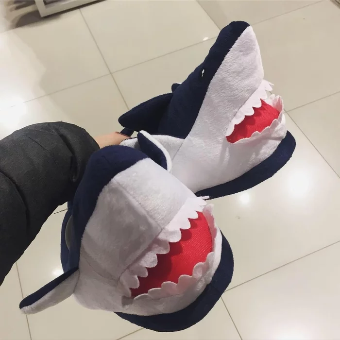 Shark slippers - Shark, Slippers