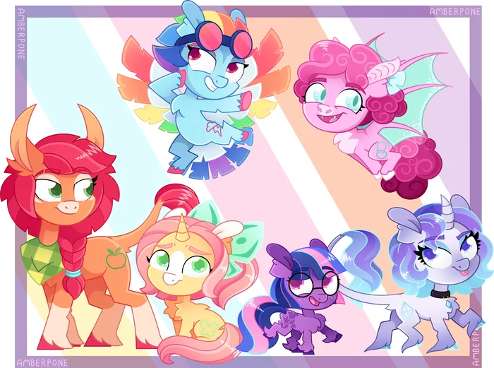 Concepts upon concepts. Because why not? - My little pony, MLP g5, Mane 6, Longpost
