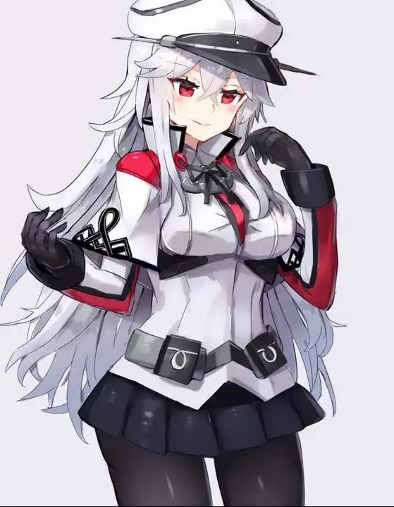 Ironbloods - Anime, Anime art, Azur lane, Iron Blood Fleet, A selection, Longpost, Bismarck, Prinz Eugen, Graf Zeppelin, Z23, Admiral Hipper, Admiral graf spee, Tirpitz, Roon