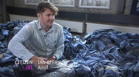 Incredible denim paintings from British artist Ian Berry - Jeans, Art, Longpost