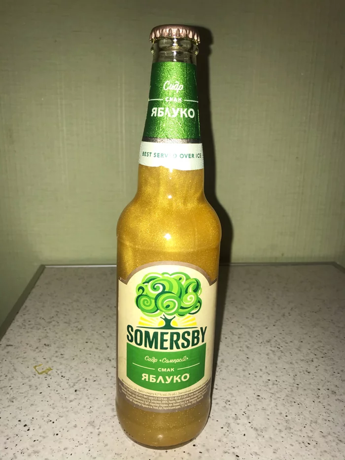 Somersby «Золотое яблоко» - Моё, Алкоголь, Сидр, Длиннопост