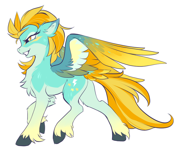   My Little Pony, Ponyart, Lightning Dust