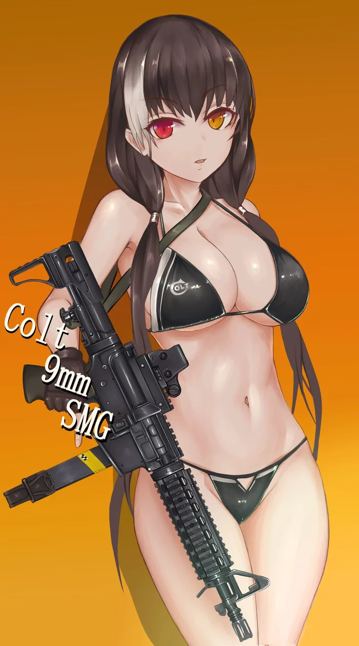 Artik from Franz2171 - NSFW, Anime art, Anime, Ro365, Girls frontline, Swimsuit