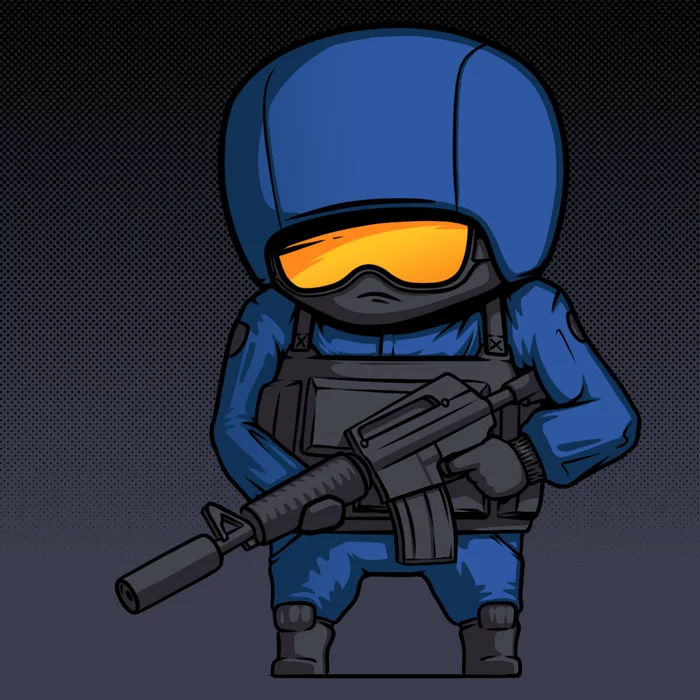 Choosing characters for a sticker pack in Telegram - My, Counter-strike, Computer games, Telegram, Shooter, eSports, Stickers, Illustrations, Art