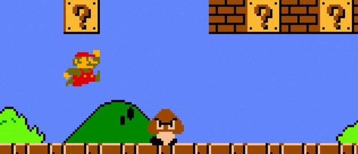 Super Mario Bros weighed 31kb, this screenshot weighs 30kb - Mario, Screenshot