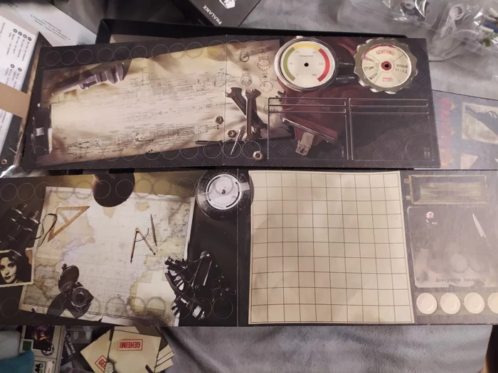 Board game Submarine (Uboot) - My, Board games, Submarine, Kriegsmarine, Longpost