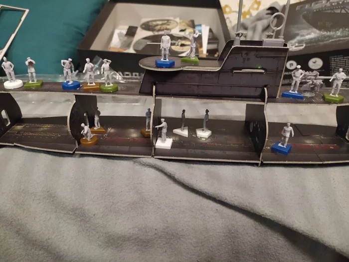 Board game Submarine (Uboot) - My, Board games, Submarine, Kriegsmarine, Longpost
