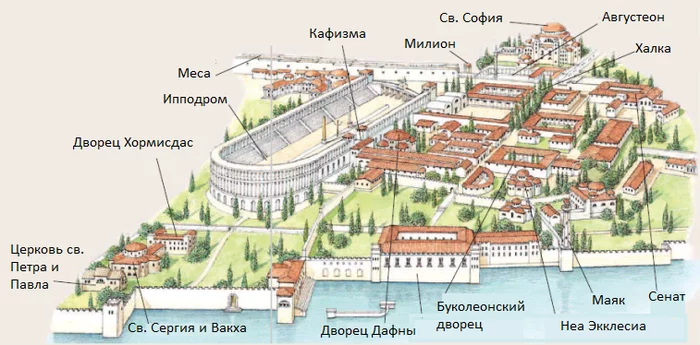 Great Palace of the Byzantine Emperors - Byzantium, Constantinople, Istanbul, Story, Longpost