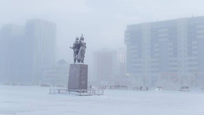 Самое холодное место в россии фото