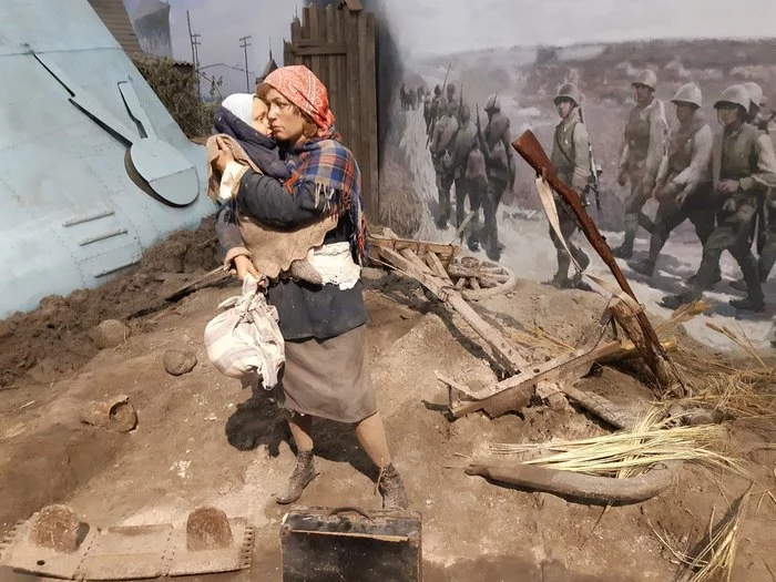 Three-dimensional panorama “Memory speaks. The road through the war from the Nevsky Battalist team - My, The Great Patriotic War, The Second World War, Saint Petersburg, Port of Sevkabel, The photo, Longpost