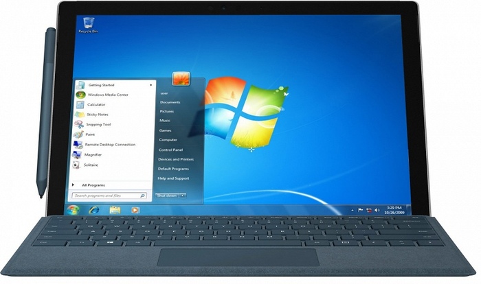 Microsoft придумала новый способ выжить пользователей с Windows 7. Новое обновление превратило все обои в чёрный фон Microsoft, Windows 7, IT