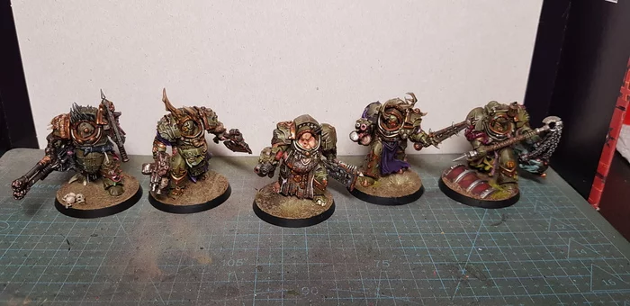 Grandfather's Slowest Servants - My, Warhammer 40k, Wh miniatures, Nurgle, Longpost