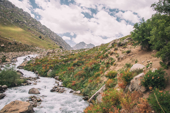 Фанские горы. Фото-видео-отчет Поход, Фотография, Горы, Пейзаж, Туризм, Фанские горы, Природа, Таджикистан, Длиннопост