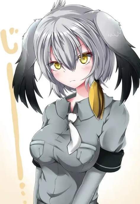 Shoebill - Anime, Anime art, Kemono friends, Shoebill, A selection, Longpost