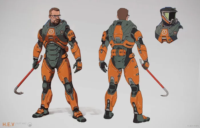 HEV Protective Suit - Images, Half-life, Gordon Freeman, Adam Baines