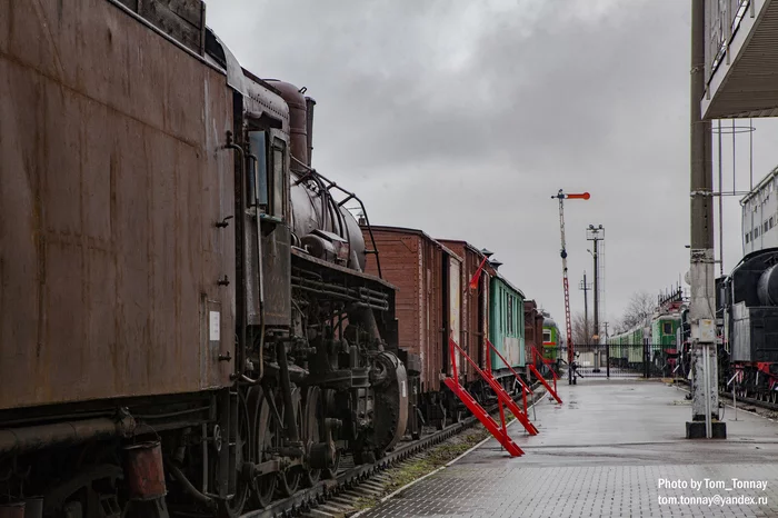 Museum of the North Caucasian Railway - My, Russian Railways, Museum of Railway Equipment, Rostov-on-Don, Walk, Travel across Russia, A train, Locomotive, Story, Longpost