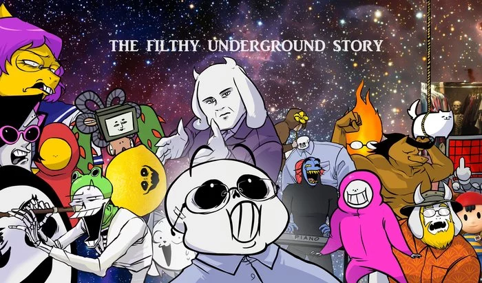 The Dirty Sans Show - Crossover, Undertale, Filthy Frank, Alltogether, Art