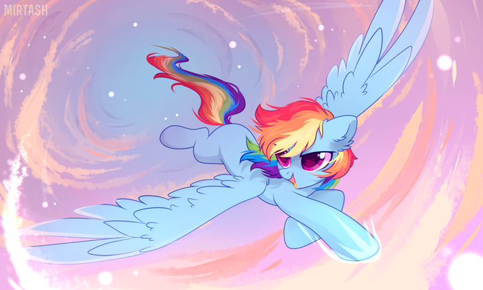    Rainbow Dash, My Little Pony, , Mirtash