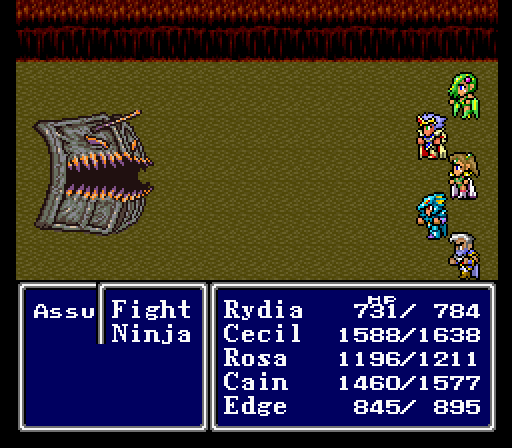 Final Fantasy IV (часть 3) - Моё, 1991, Прохождение, Final Fantasy, SNES, Square, JRPG, Ретро-Игры, Консольные игры, Длиннопост