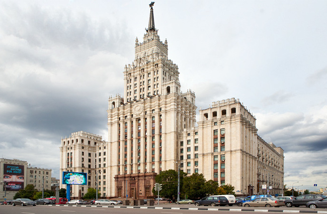 Architecture of the USSR: Stalin's skyscraper on the Red Gate - the USSR, Architecture, Soviet architecture, Story, Longpost, Stalinskaya high-rise