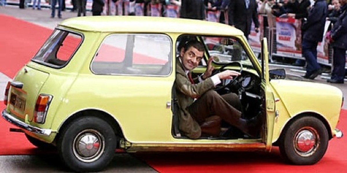 Бина авто. Mini Cooper Mr Bean. Фиат мистера Бина. Mini Cooper мистера Бина. Машина мистера Бина.