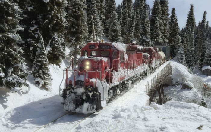 Сумасшедшая детализация Диорама, Стендовый моделизм, Поезд, Длиннопост
