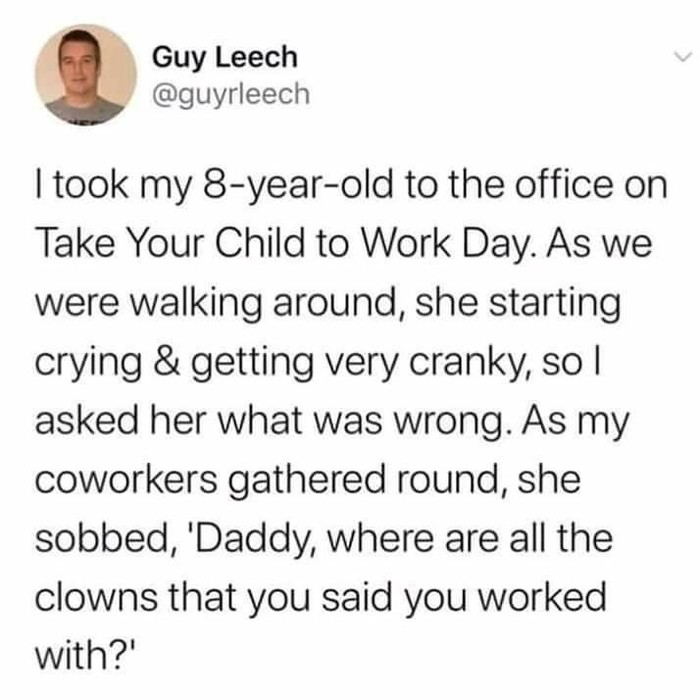 Устами ребенка...