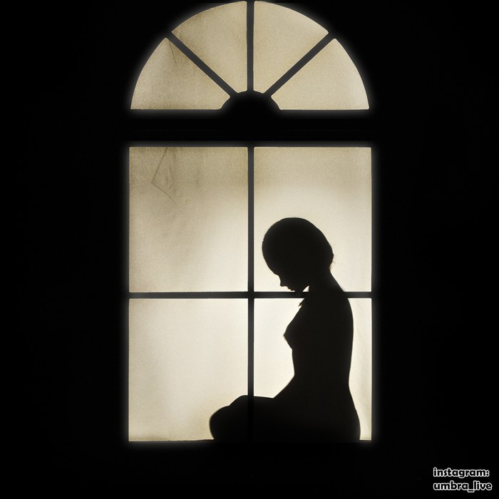 Depressed - NSFW, My, Umbra, Shadow, Silhouette, Window, The photo, Monday, Girls