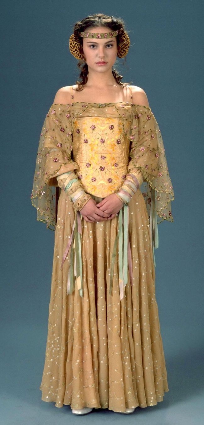 Padme costumes as a separate form of art - Natalie Portman, Padme Amidala, Longpost, Star Wars I: The Phantom Menace, Star Wars, Star Wars II: Attack of the Clones, Star Wars III: Revenge of the Sith