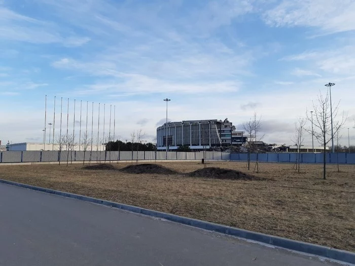 SKK Petersburg after the demolition (video and two photos) - My, Saint Petersburg, Ccm, Sports complex, Destruction, Carried, The photo, Video