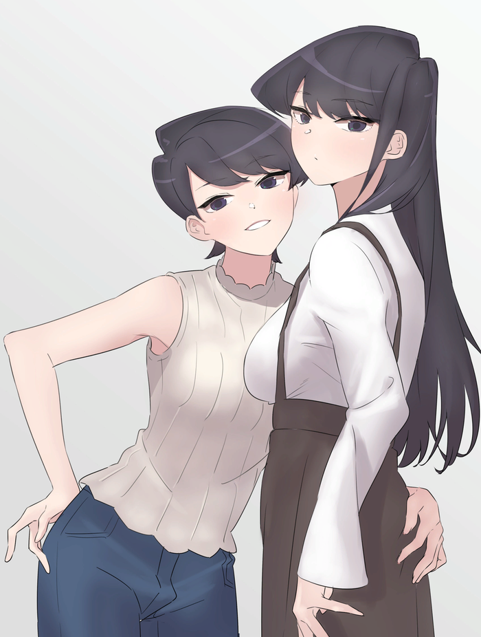 Komi and her mother