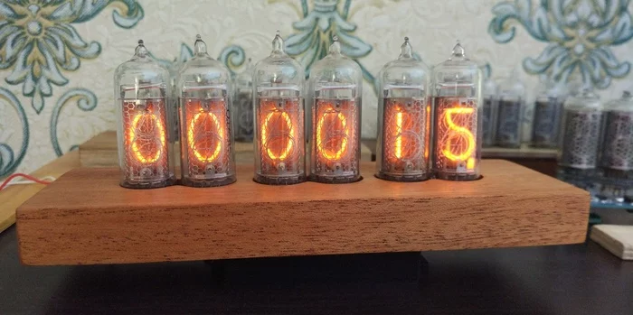 Изготовление корпуса для часов Nixie Clock - Моё, Древесина, Поделки, Часы, Nixie clock, Своими руками, Рукоделие с процессом, Рукоделие, Длиннопост