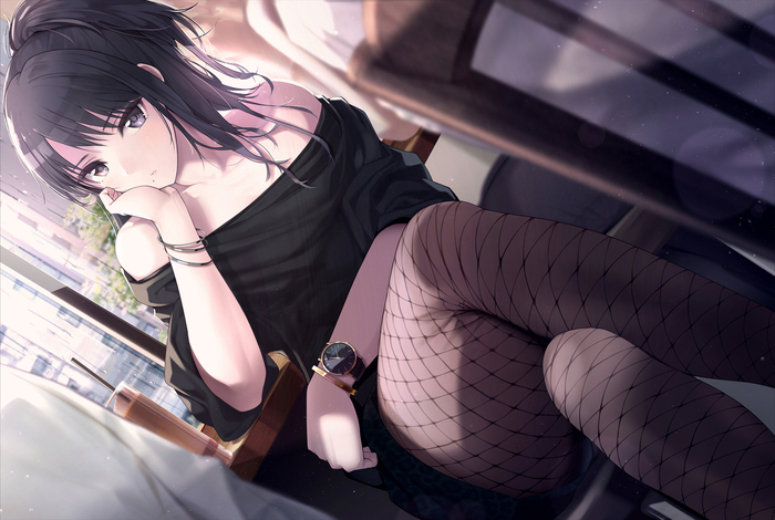Hiori Kazano , , Anime Art, Idolmaster, Idolmaster shiny colors, Hiori Kazano, , Giba