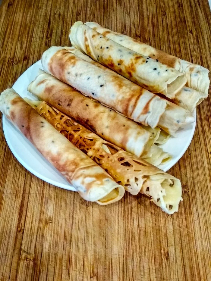 Хрустящие яичные трубочки (вафли) Рецепт, Вафли, Длиннопост, Кулинария, Еда, Десерт