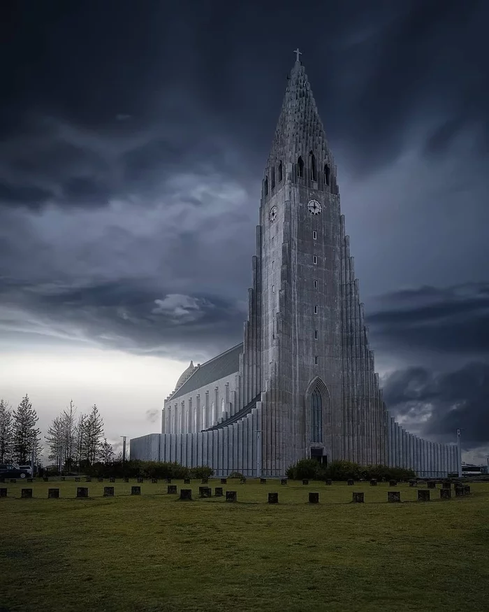 Architecture of Asgard. - Iceland, beauty, Architecture, Church, Reykjavik, Lutherans