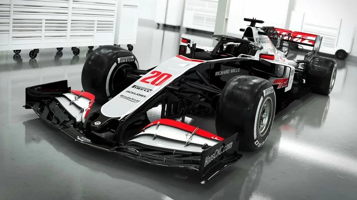 Haas introduced the VF-20 car - 2020, Longpost, Formula 1, Haas, Bolide, Race, Presentation