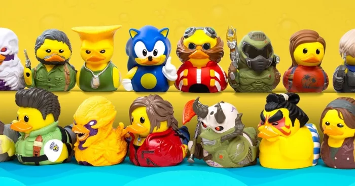 Heroes of DOOM, Resident Evil, The Last of Us, Sonic and Street Fighter were turned into rubber ducks - My, Games, Doom, Resident evil, The last of us, Sonic the hedgehog, news, Longpost