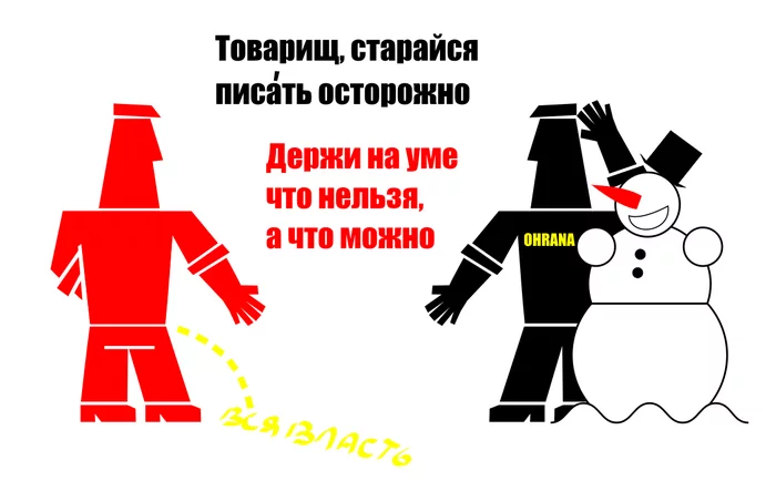 Censorship in Russia - My, Caricature, Censorship, Inkscape